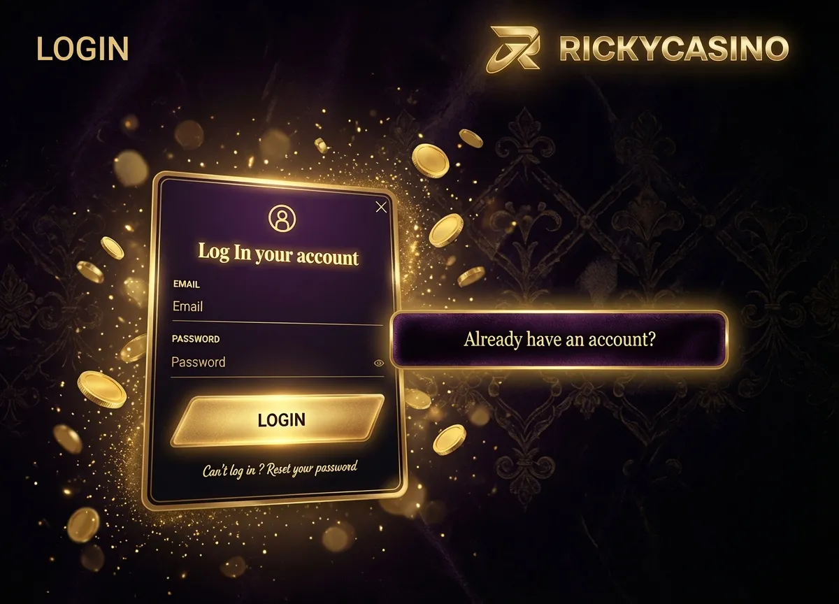 ricky casino login